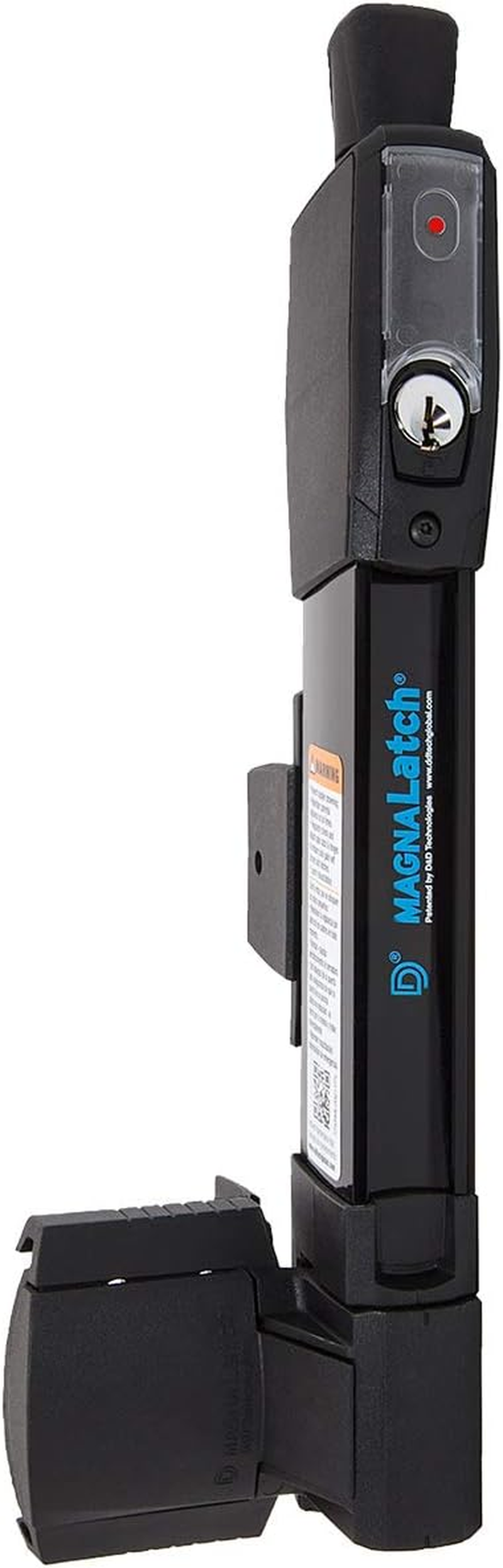 Pool Safety Magna Latch Gate Latch N346-212, Vertical Pull Child Proof Gate Latch for Pool Gates or Fence Latches, Black