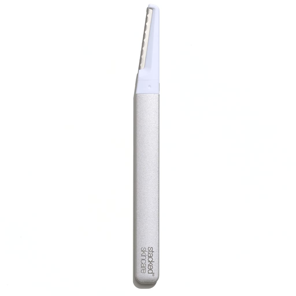 Professional-Grade Dermaplaning Tool – Designed for Precision Exfoliation with Light Pressure – Removes Peach Fuzz & Dead Skin