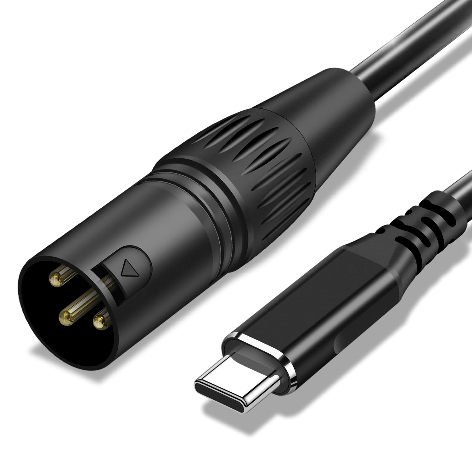 USB C to XLR Cable,6.6 FT XLR Male to USB C Converter Adapter,Usb Type C to X...