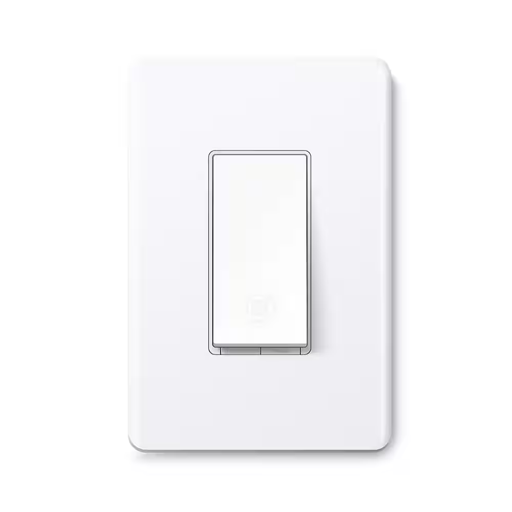 Tapo Smart Wi-Fi Light Switch with Matter, White