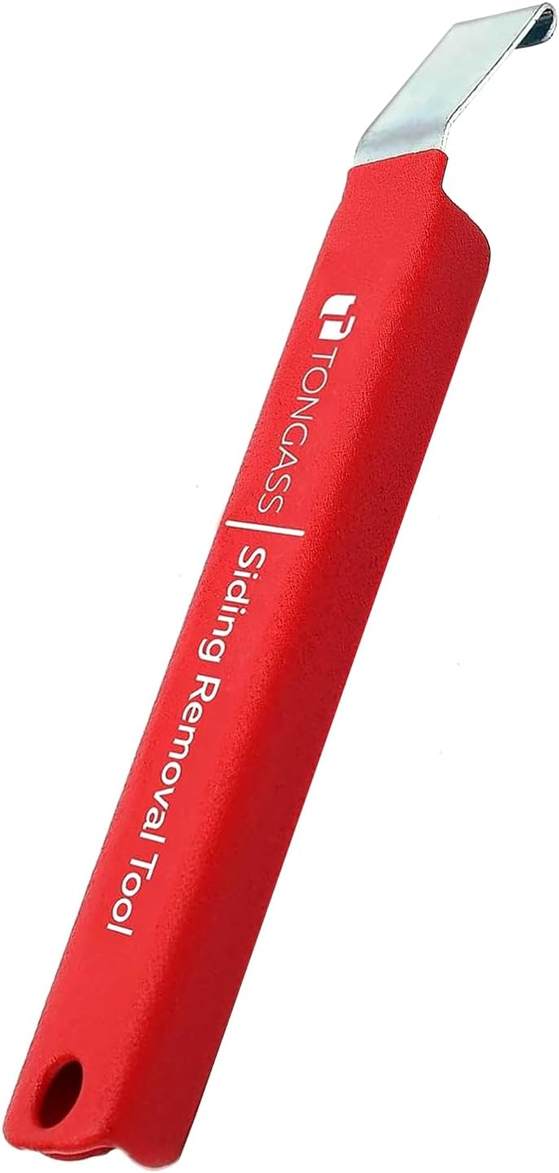 7-Inch Vinyl Siding Removal Tool with Extra Long Handle, Steel Blade Vinyl Installation and Removal Tool, the Ultimate Vinyls Zip Tools, Avoid Damaging Vinyls Siding Tools - 1 Pack