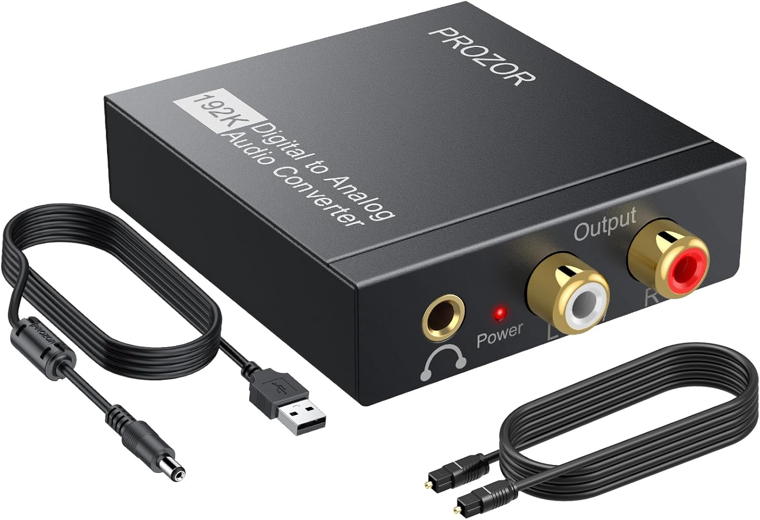 Convertidor De Audio Digital A Analogo Para Tv Con Cable Optico