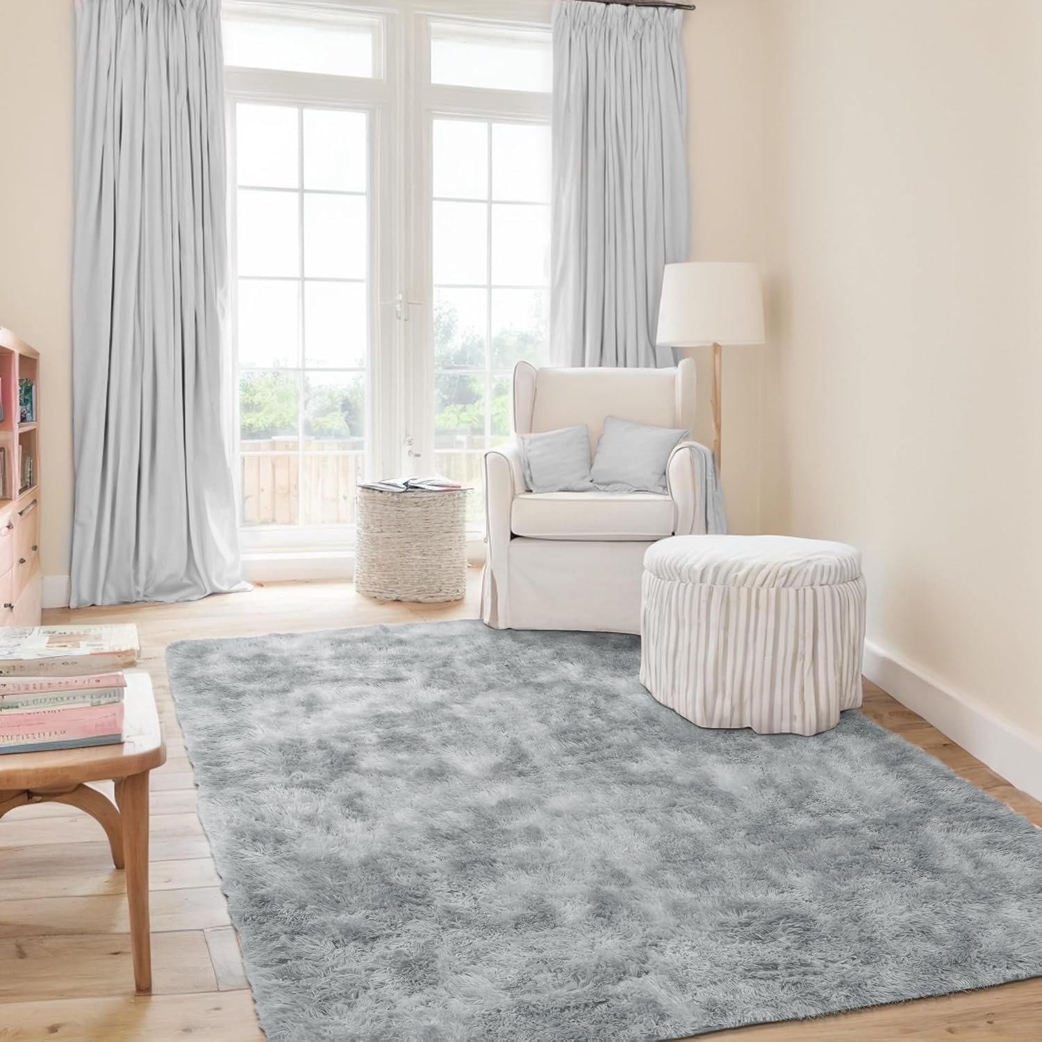 Youzi Fluffy Rugs for Livingroom Bedroom, Soft Shaggy Plush Fur Area Rug Mode... - Picture 13 of 25