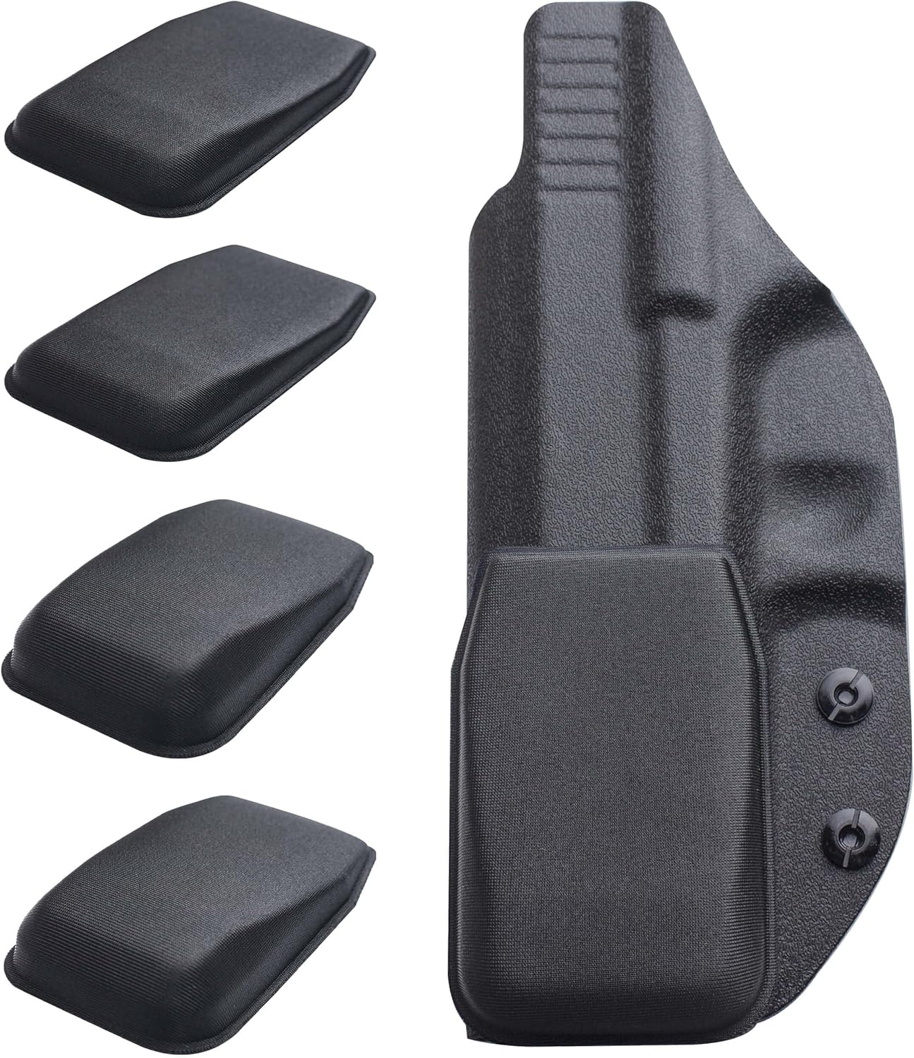 Comfortable Holster Wedge,Soft Foam Appendix Carry Wedge for IWB Holster Pillow Wedge Kit (4 Piece)