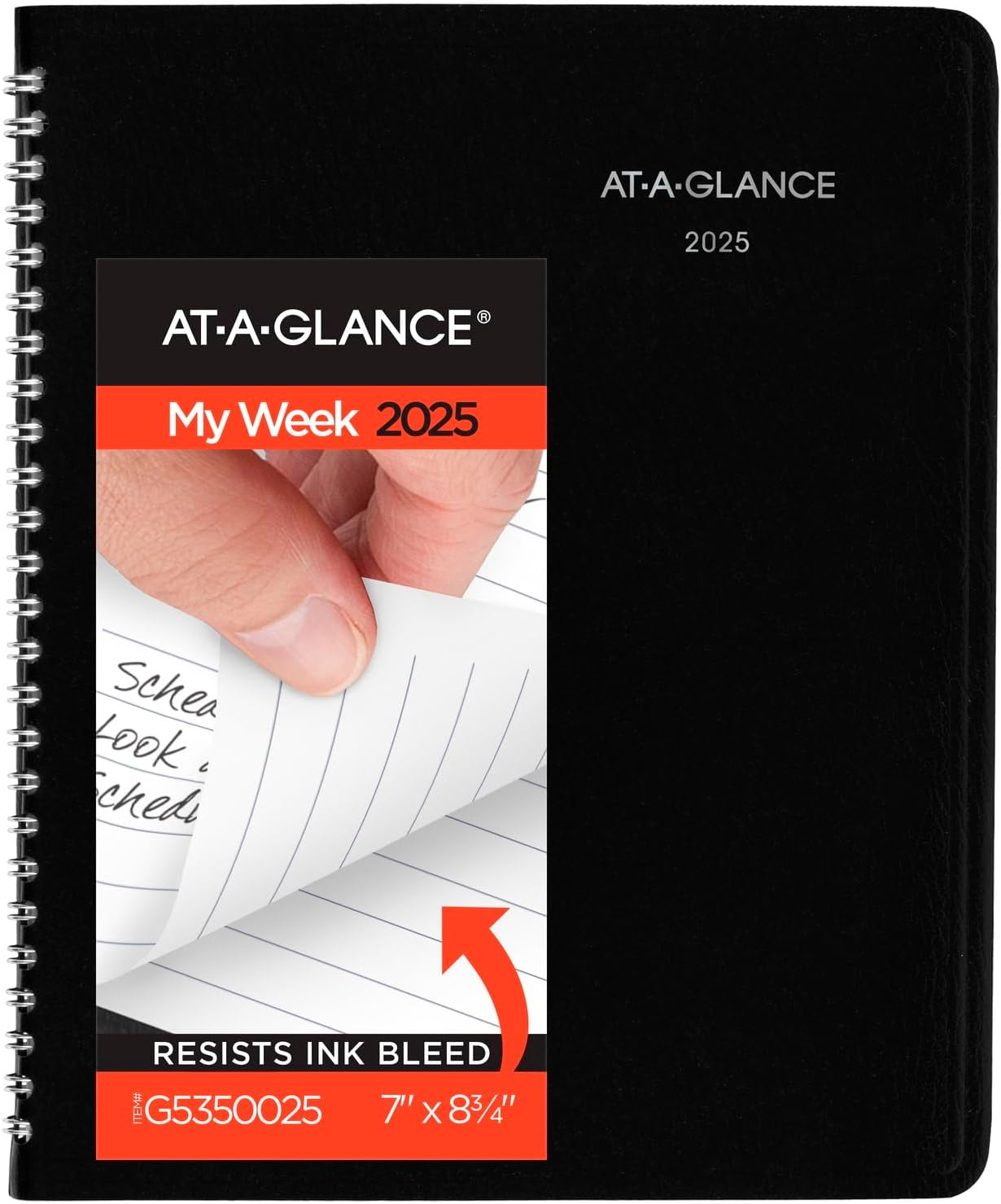 AT-A-GLANCE 2025 Planner, Weekly, 7