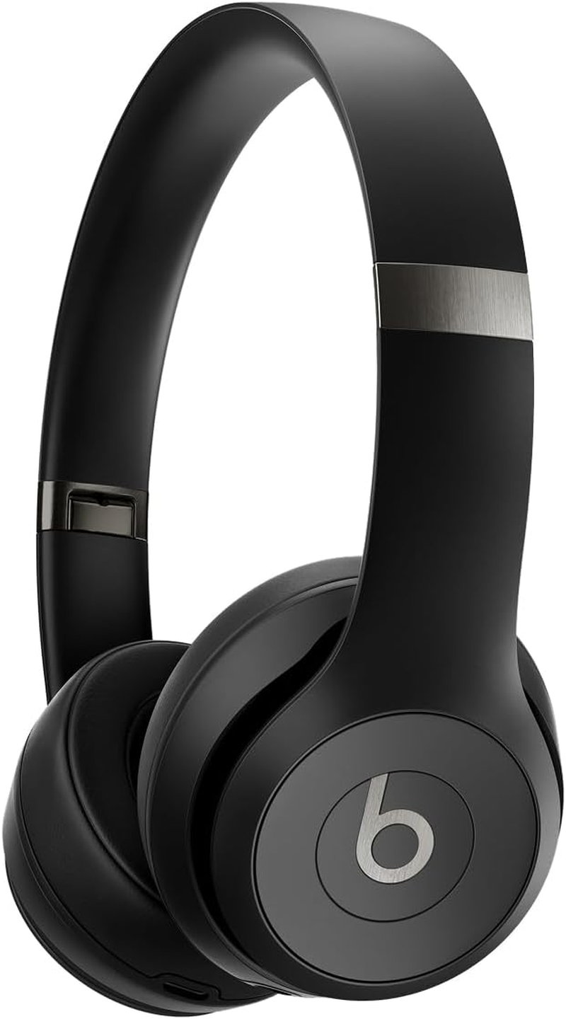 Solo 4 - Wireless On-Ear Bluetooth Headphones, Up to 50-Hour Battery Life, Ultra-Lightweight Comfort, Powerful and Balanced Sound,  & Android Compatible - Matte Black