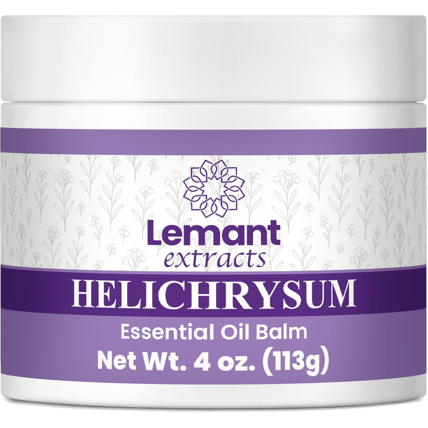 Lemant Extracts Helichrysum Balm (4 oz) – Triple Strength