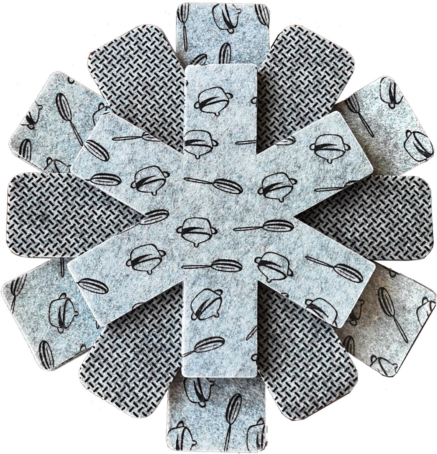 Pot and Pan Protectors 12 Pcs (10