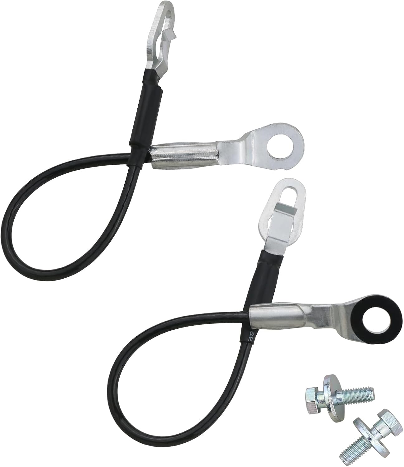 Tailgate Cable Strap with Bolt Compatible with 1999-2007 Chevrolet Chevy Silverado Avalanche GMC Sierra 1500 2500 3500 Tailgate Parts Replaces 88980509 88980510 11609938