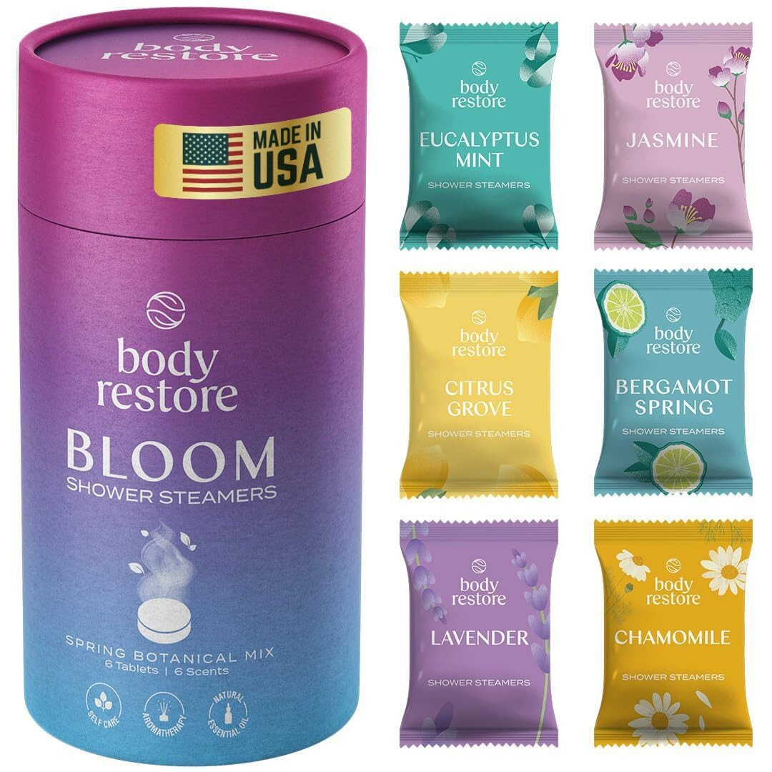 Shower Steamers Aromatherapy 6 Pack Gift Set