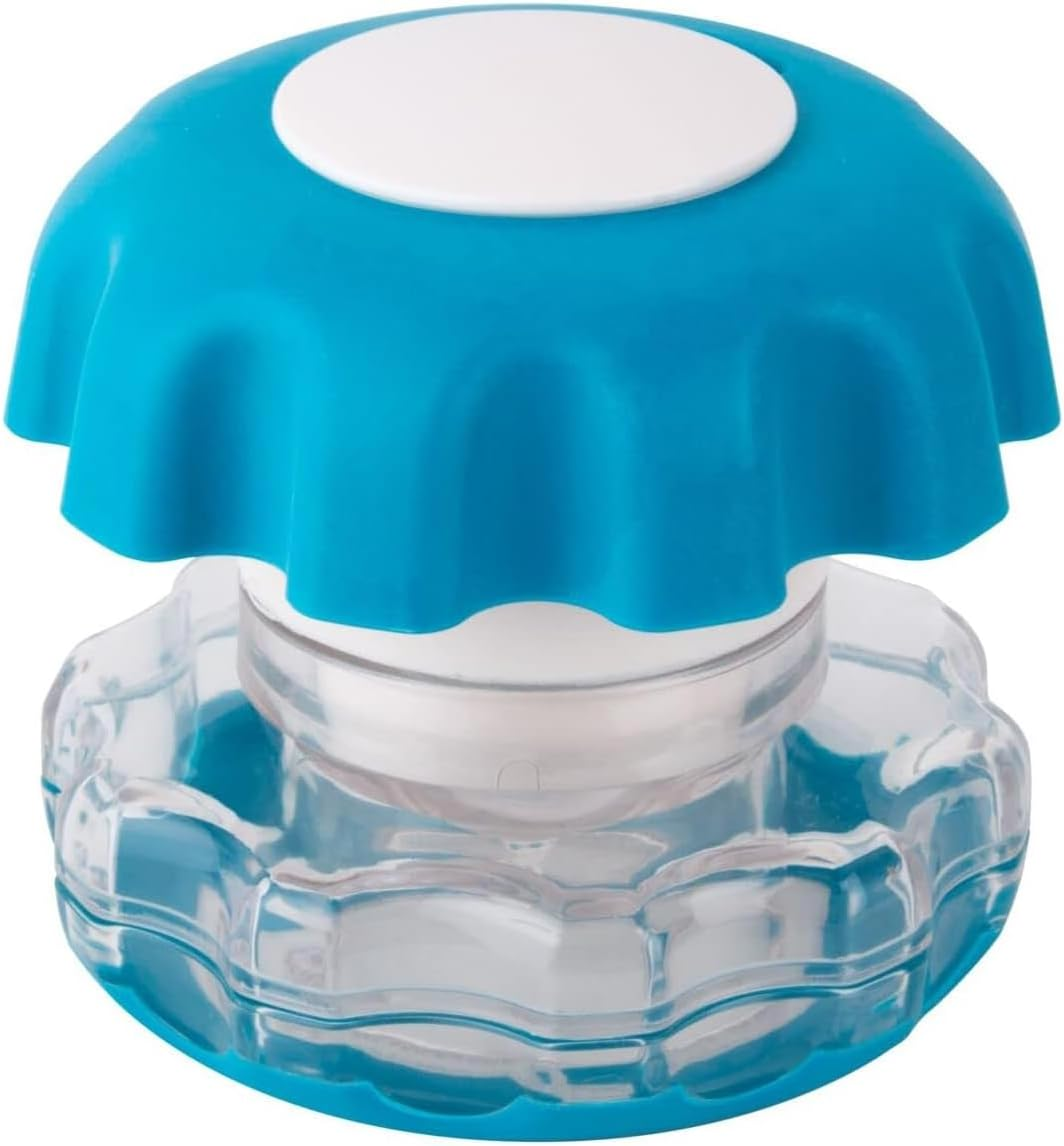 Crush Pill Tablets Crusher Grinder with Storage Compartment Blue