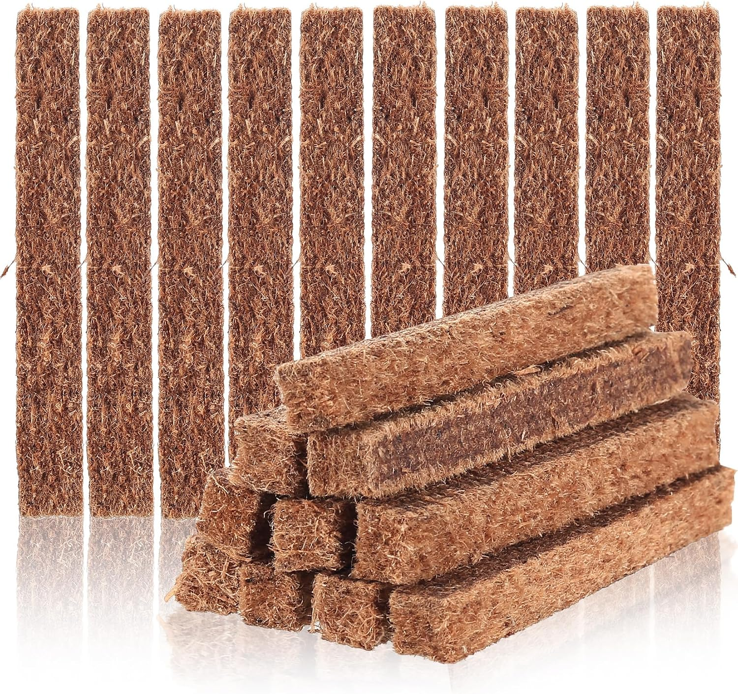 20 Stück Dauerdocht, 9Cm, Für Wachsfresser | Kerzendocht 9Cm, Für Dicke Kerzen, Wachsfresser, Kerzenrestefresser, Betonkerze Outdoor, Tischfeuer, Schmelzlicht