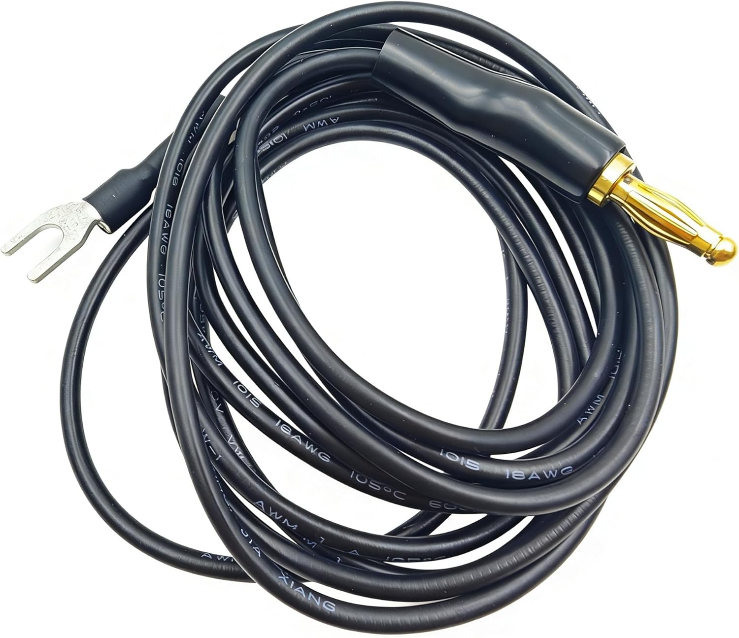 6 Feet Long Custom Ground Wire Plug Plated for Technics SL- Models B92 B250 B921A Turntable