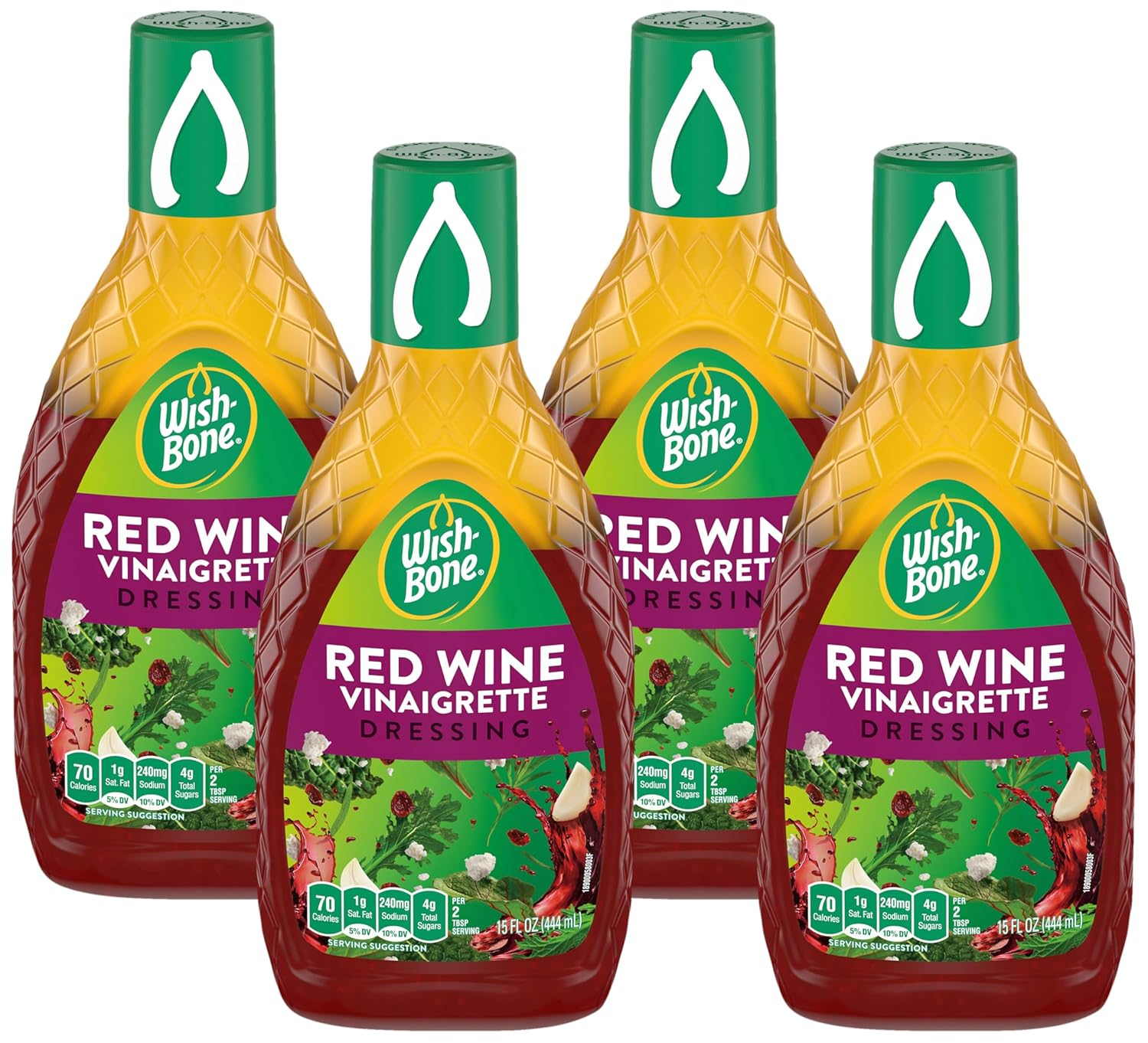 Red Wine Vinaigrette Salad Dressing, 15 FL OZ (Pack of 4) 7445031633637|  eBay