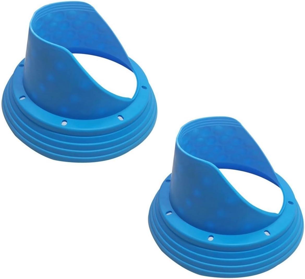 2 Pack Car Door Speaker Rain Shield Cover Baffle 6.5 Inch Speakers Waterproof Weather Protection Case Silicone Cap for Car Audio Radio Stereo Speakers