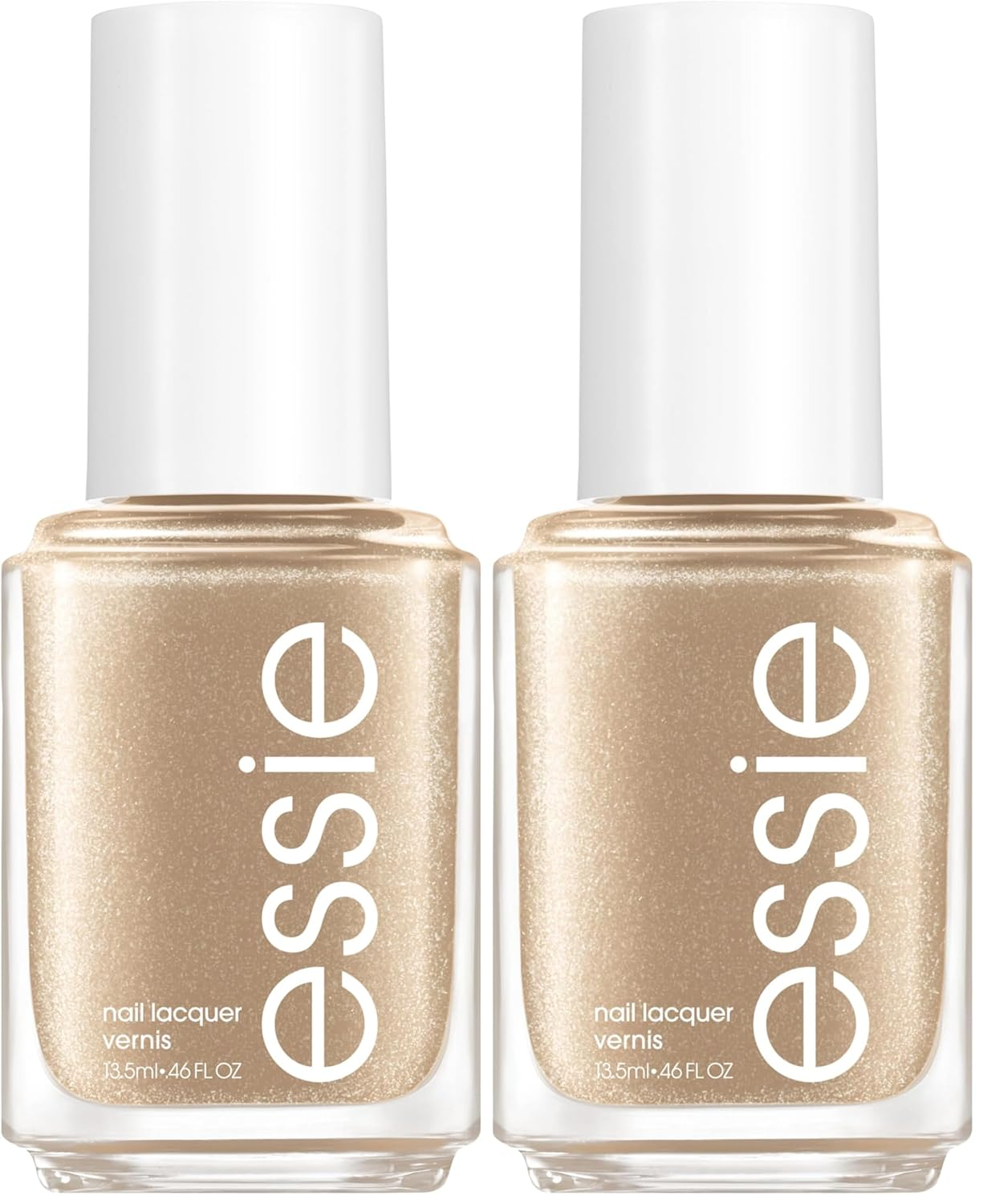 Nail Polish, Glossy Shine Finish, Good as Gold, 0.46 Fl. Oz. (Pack of 2)