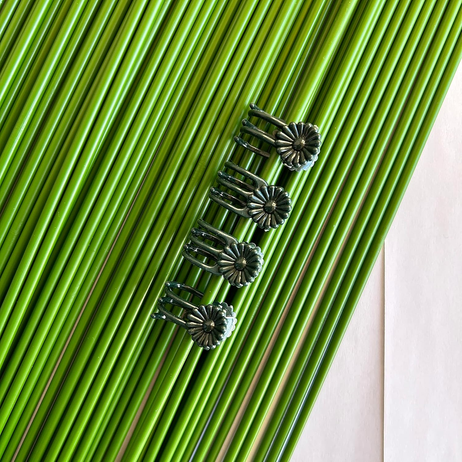 EESC2Y 40-PCs Orchid Clips for Plants Support - Dark Green, for Small - Middl... - Picture 7 of 13