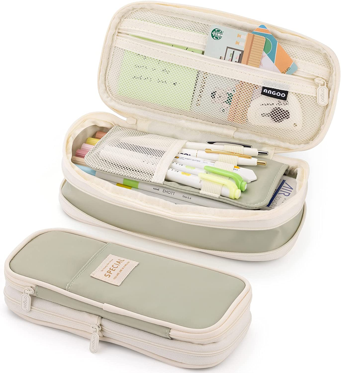 Big Capacity Pencil Case Large Pencil Pouch Stationery Pen Bag for Teen Girls