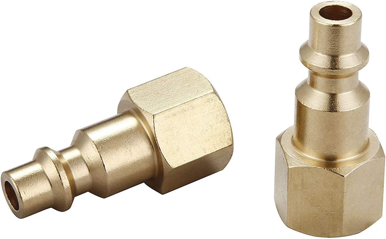 Air Hose Fittings and Air Coupler Plug, Air Compressor Quick-Connect FNPT Female