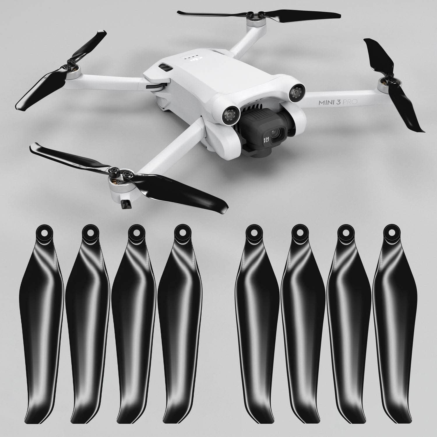 Master Airscrew Stealth Propellers for DJI Mini 3 Pro & Mini 4 Pro - Red, 4 p... - Picture 7 of 18