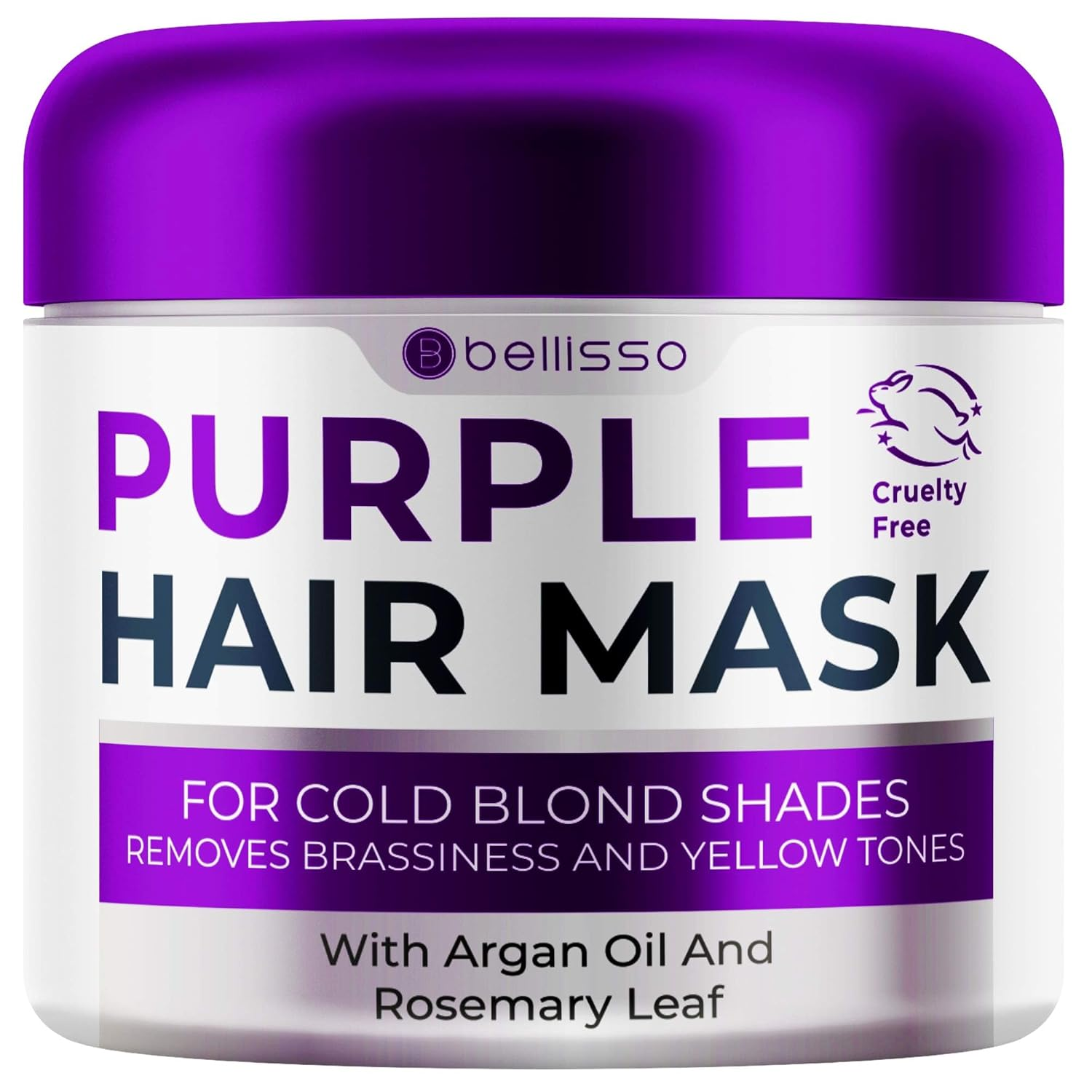 Purple Hair Mask Conditioner & Toner for Blonde Hair