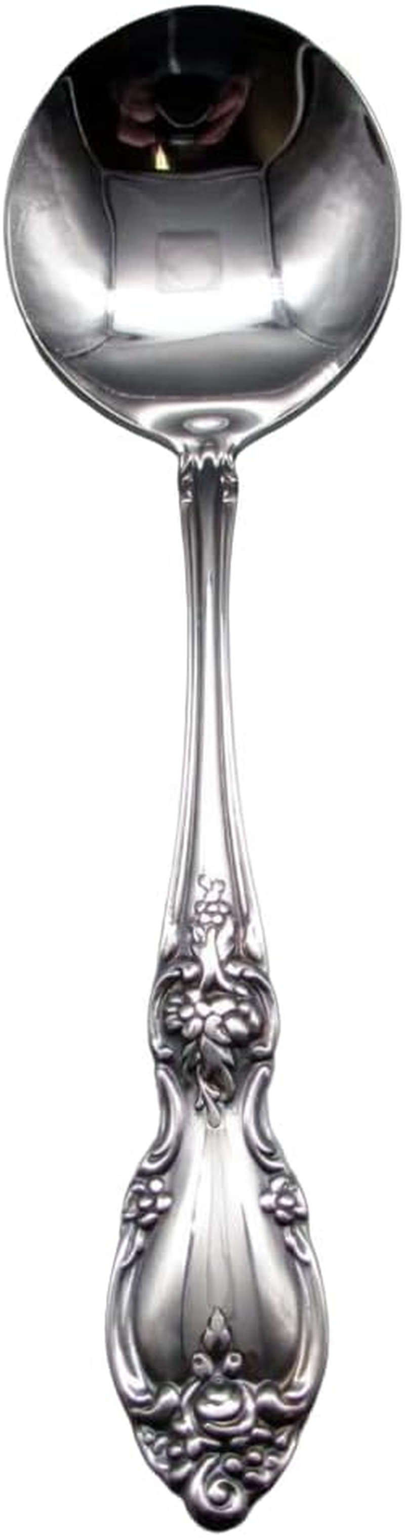 Louisiana 18/8 Stainless Steel round Bouillon Spoon
