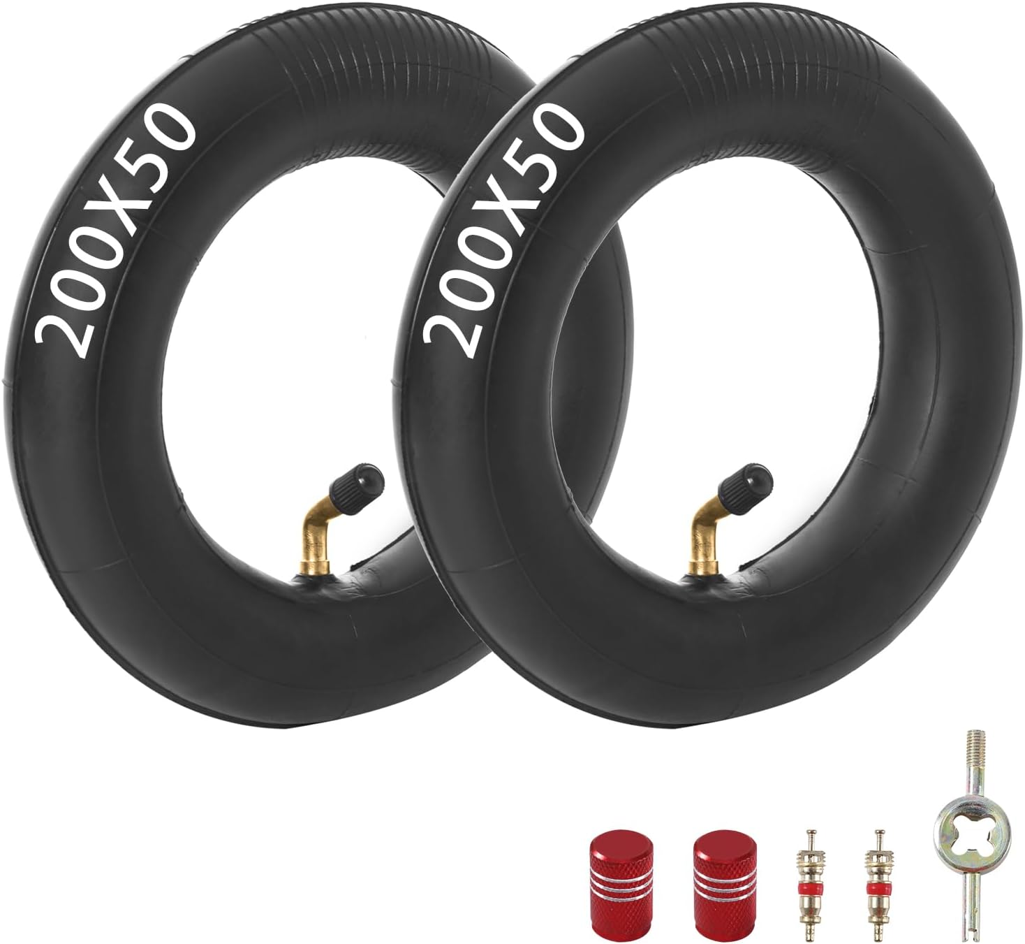 200X50 (8 X 2) Inner Tube for Razor Crazy Cart XL DLX Shift Go