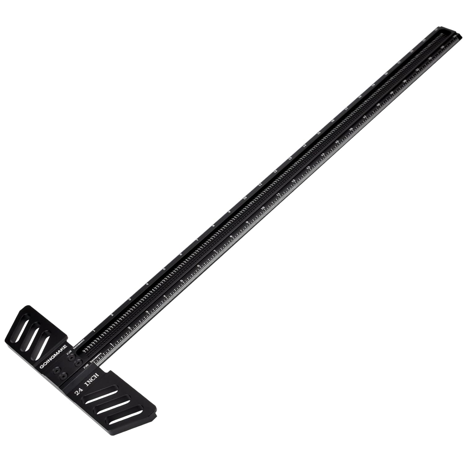 Woodworking T-Square 24 Inch Aluminum Alloy T Square Ruler 1/32