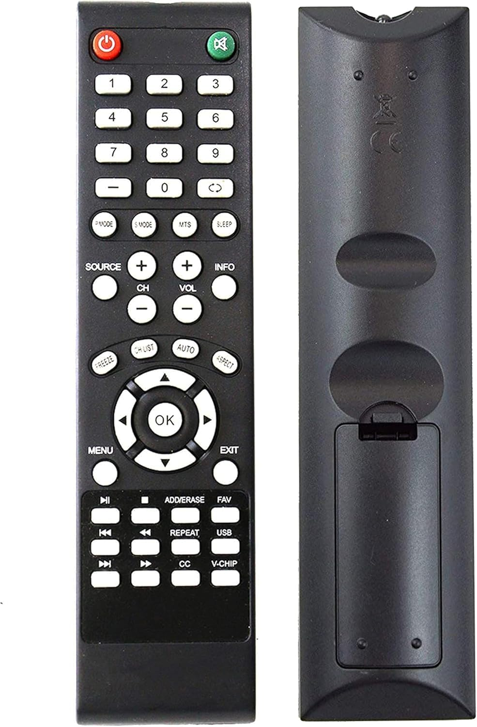 Universal Remote Control Replacement for Element TV - Not for Fire & Roku TV