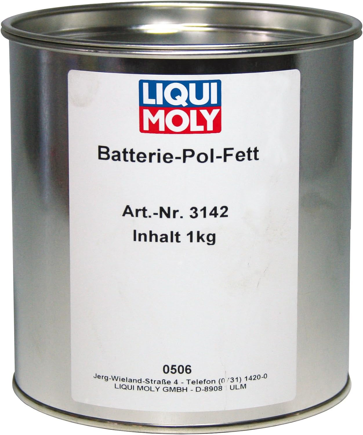 Liqui Moly Batterie-Pol-Fett | 1 Kg | Calcium Fett | Schmierfett | Art.-Nr.: 3142