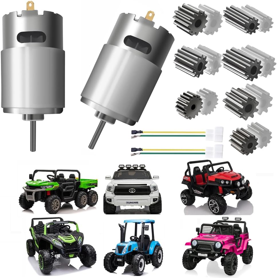 Pair of 12V 18V 20V 24V Fast Drive Motor High Speed Engine for Kid's Power Wheels