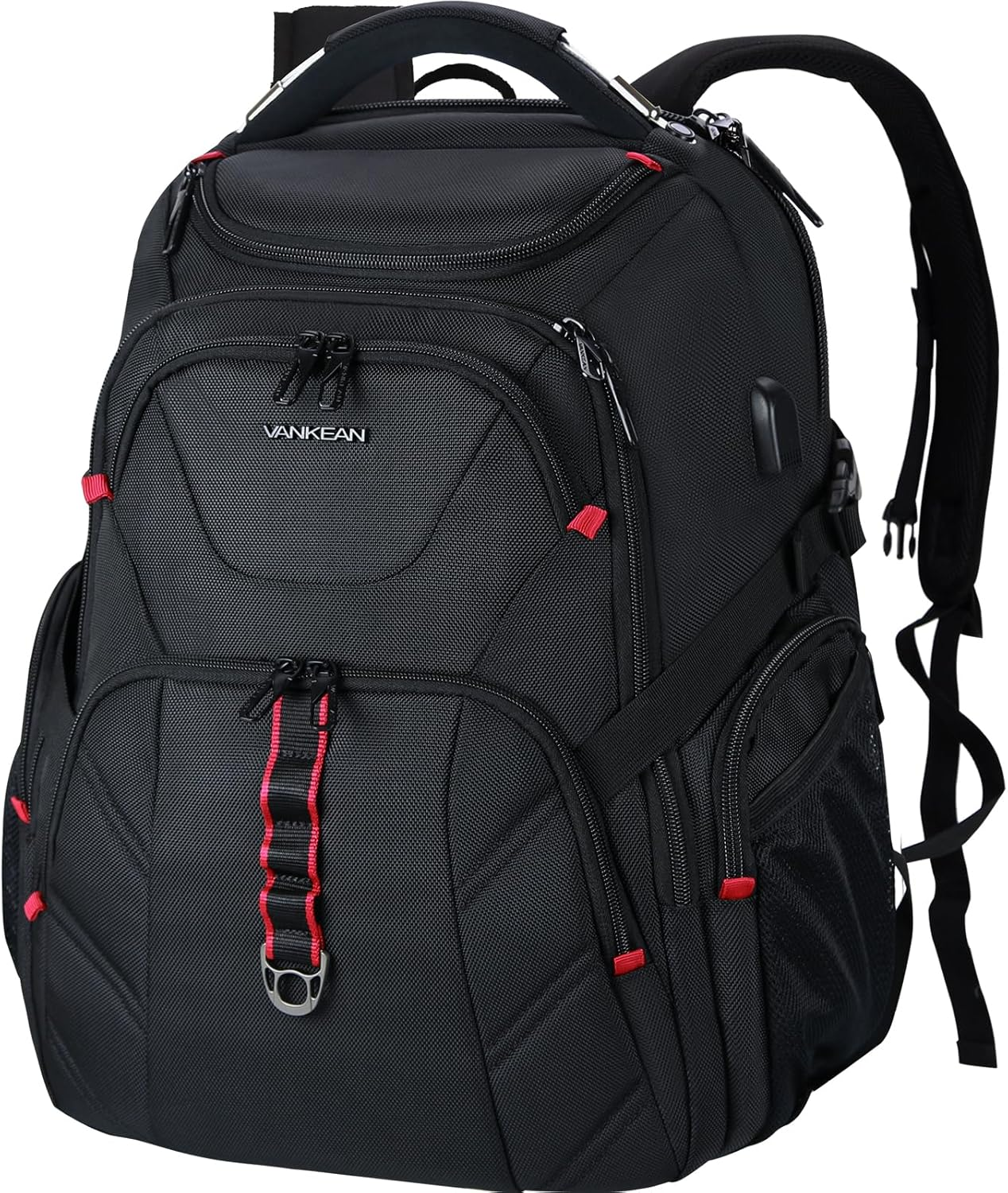 business laptop backpack water resistant anti-theft college with usb Volher Backpack,Business Travel Anti Theft Slim | Durable Computer Bag Gift for Women & Men Fits 15.6 Inch Laptop and Notebook 21.0 ounces US Waterproof Anti Theft College Backpack Laptop Backpack With USB Charging Port Grey Fabric/Material Tzowla Business Laptop Backpack Water