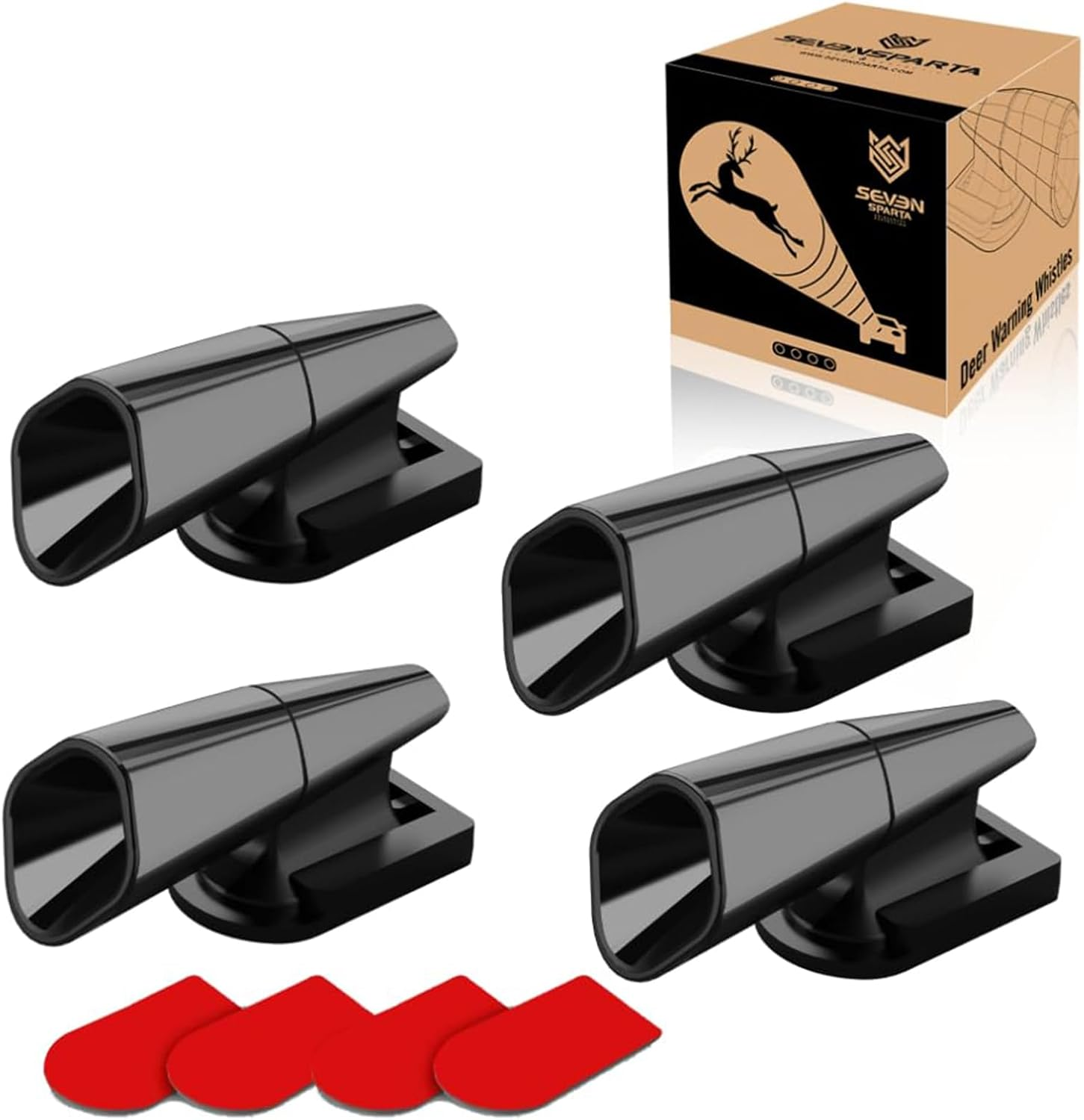 4 PCS Deer Whistles for Car/Truck/SUV/ATV/Motorcycle