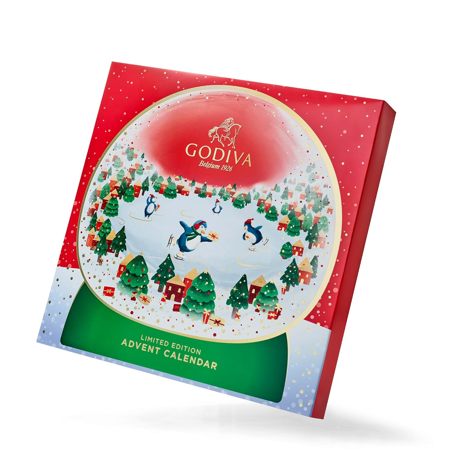 Calendario Adviento Edicion Limitada Bola Nieve Chocolate Caja Regalo Navidad
