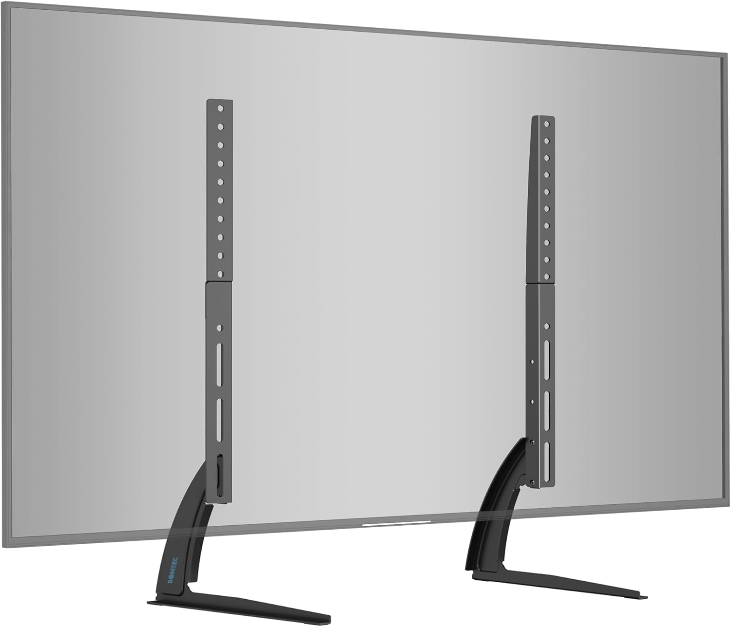 Supporto Piedistallo TV per Schermi LED LCD Plasma Da 22-65 Pollici, Supporto Da Tavolo Universale per TV Max VESA 800X400 Mm, Altezza Regolabile, Capacità Di Carico Fino a 50 Kg
