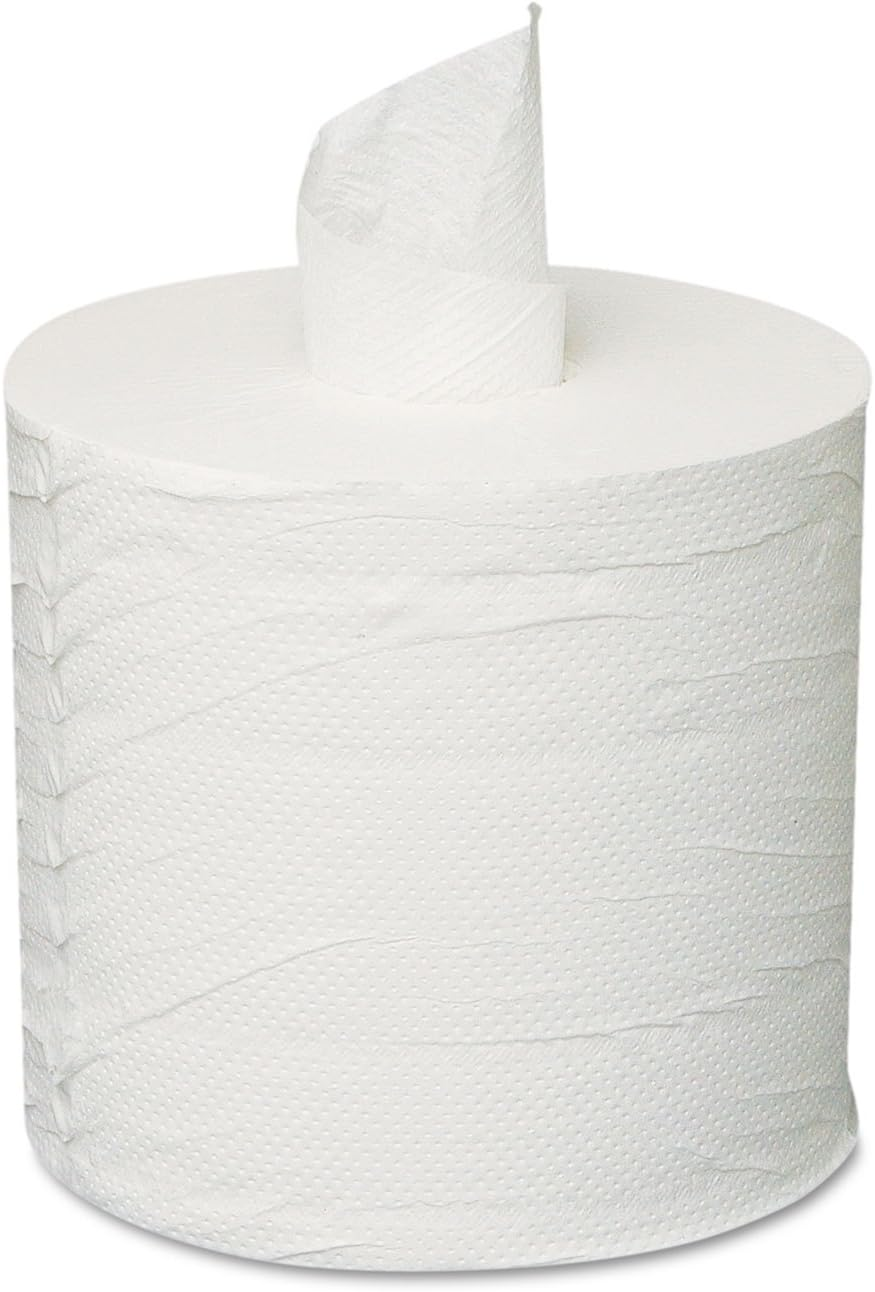 eral Supply 203 Centerpull Towels, 2-Ply, White, 6 Rolls/Carton