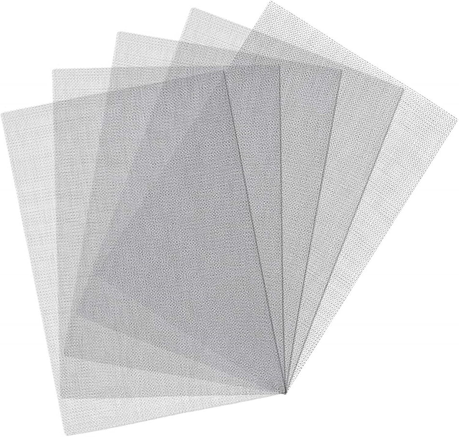 5 Pcs Welding Mesh Reinforcing Stainless Steel Wire Mesh Screen for Thermoplasti