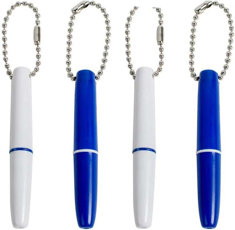 Tonvisupru 4 Pieces Portable Dental Picks Travel Tools Toothpick Plaque Remover and Tartar Teeth Pick Eraser Cleaning Kit with Hang Chain (4PCS)