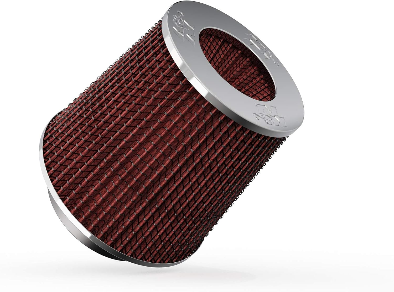 Filtro de aire universal de alto flujo con brida de 4 pulg y altura de 5.5 pulg