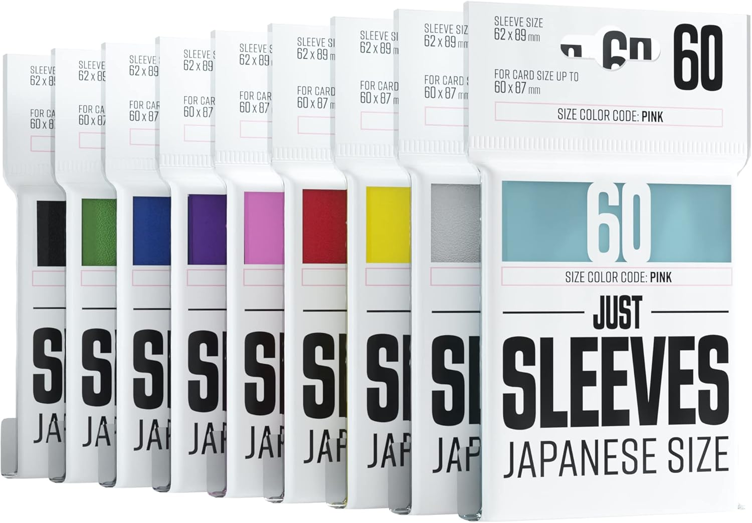 Asmodee Just Sleeves | Pack of 50 Japanese Size Card Sleeves for Board Game a... - Picture 4 of 15