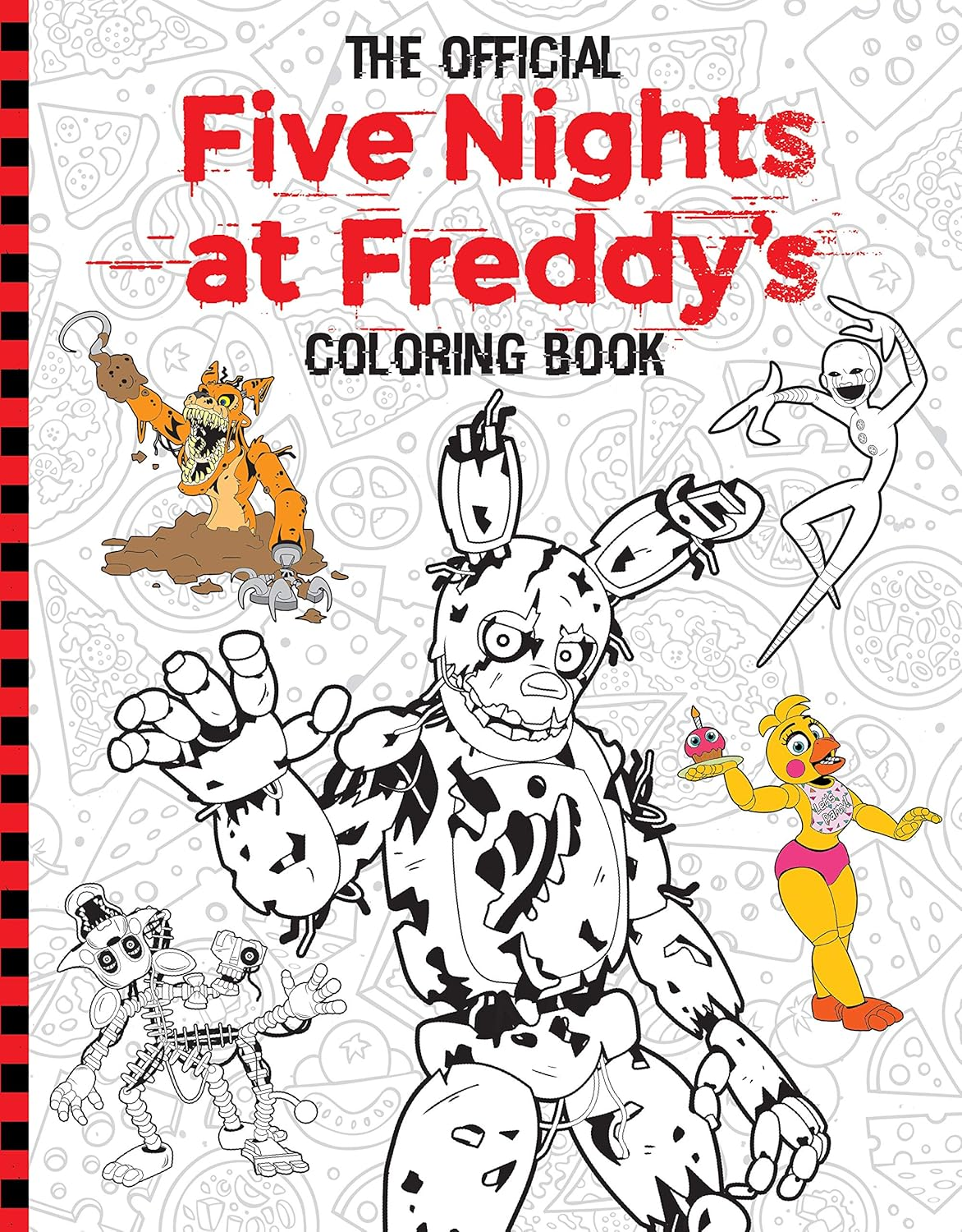 The Official Five Nights at Freddy'S Colouring Book. FNAF. by Scott Cawthon