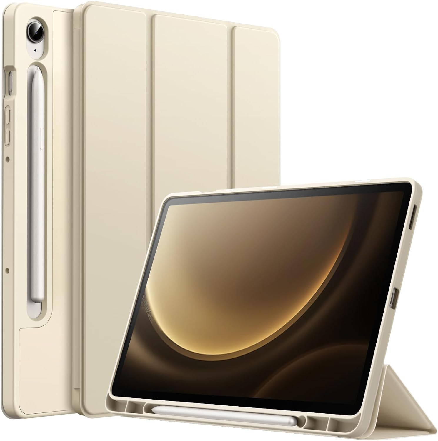 JETech Case for Samsung Galaxy Tab S9 FE 10.9-Inch with S Pen Holder, Soft TP... - Picture 8 of 16