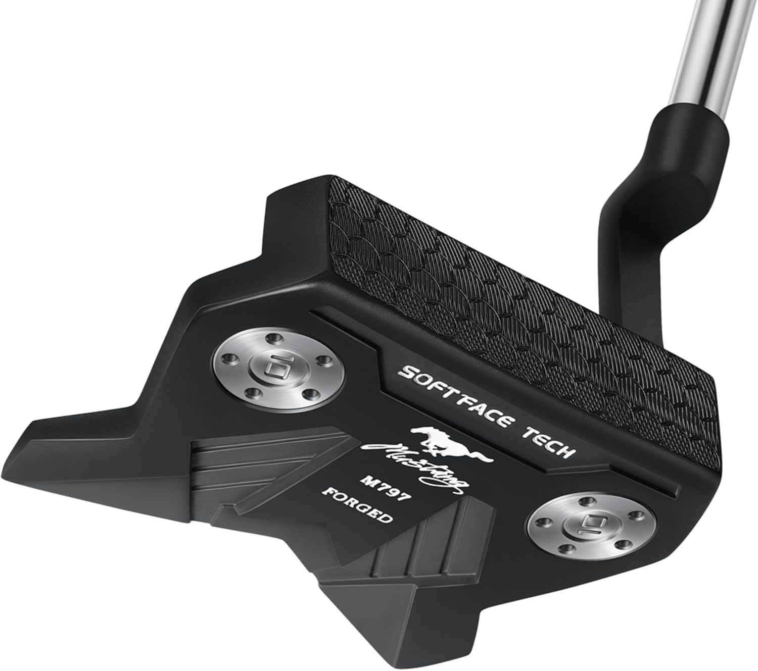 PGF Mustang Forged Blade & Mallet Plumber’S Neck Putter Crafted with Precision