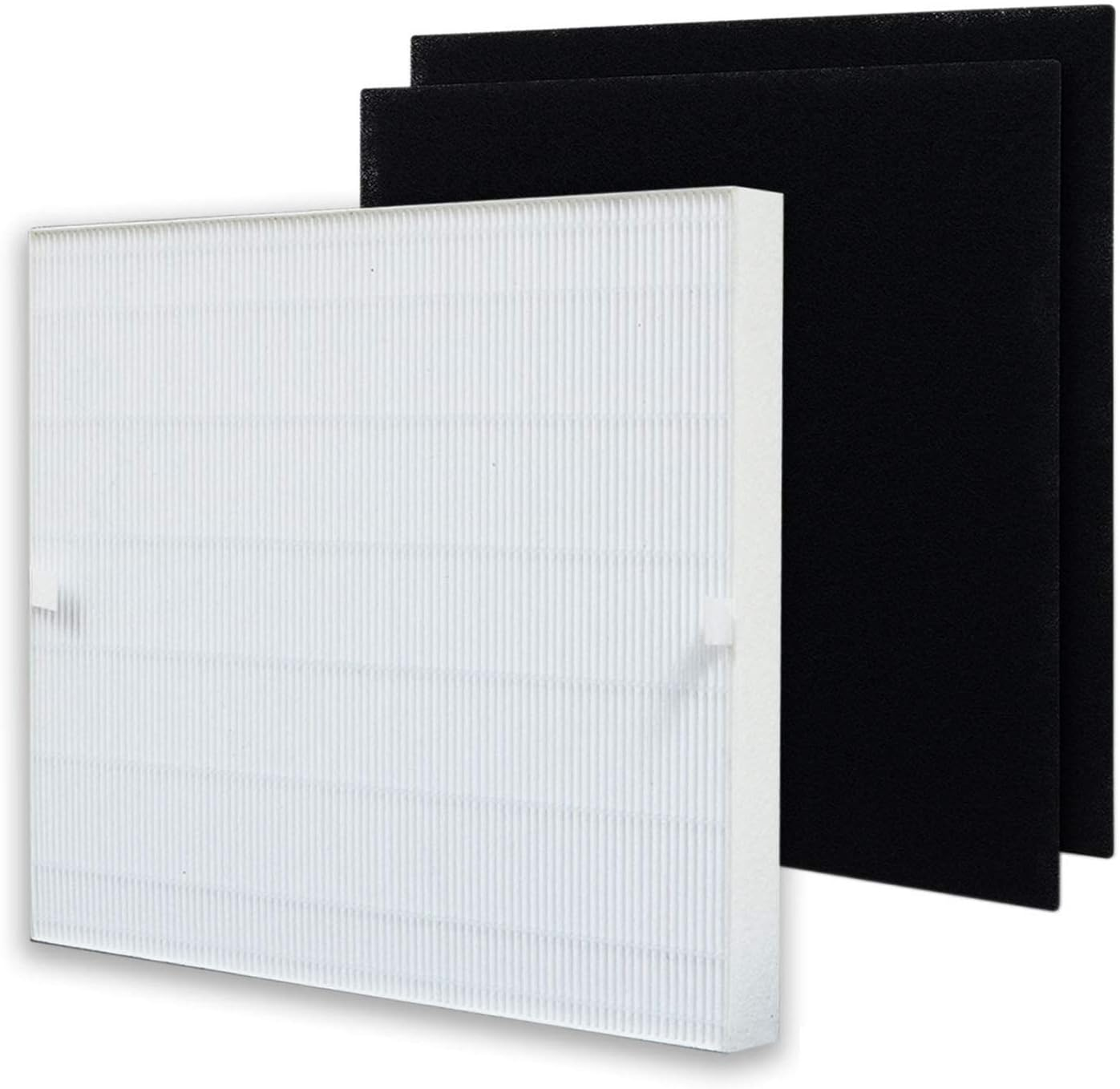 Replacement Filter Set Compatible with Coway AP-1512HH AP-1518 & AIRMEGA 200M Mighty Air Purifiers,H13 HEPA + 2 X Activated Carbon Pre-Filter Air Clean Vocs Odor