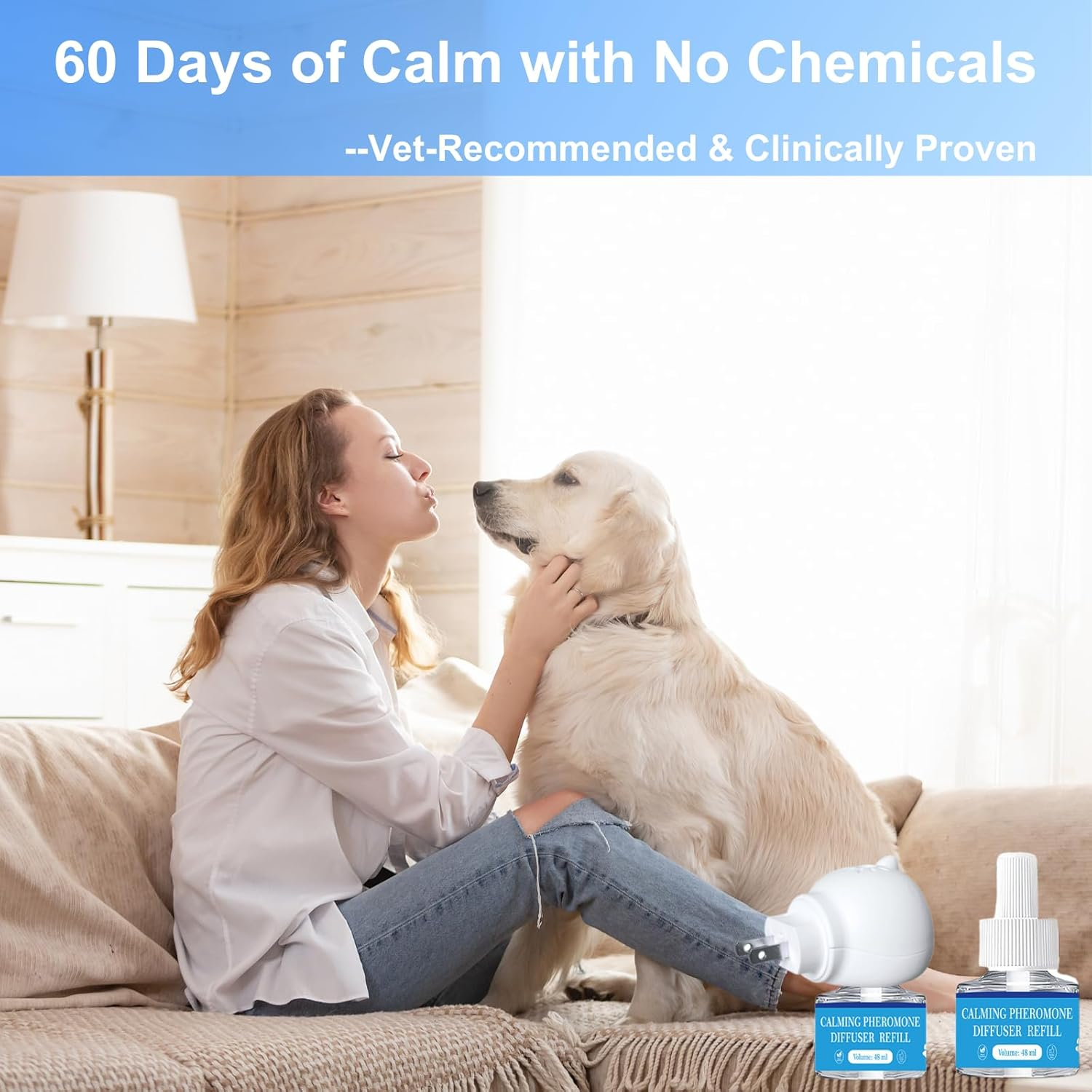 Therapet MD Dogs Diffuser, Dog Pheromone Calming Diffuser Plug-in Kit | Cover... - Picture 7 of 12