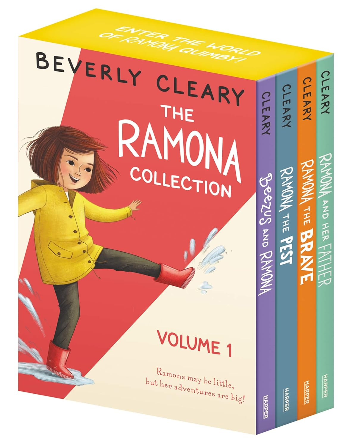 The Ramona Collection, Vol. 1: Beezus and Ramona / Ramona the Pest / Ramona the Brave / Ramona and Her Father [4 Book Box Set]