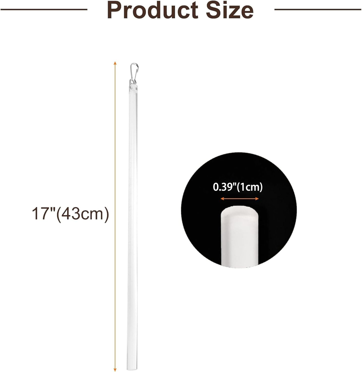 4pcs Pull Rod, Clear Invisible Opening & Closing Stick, Drapery Replacement P... - Picture 3 of 14