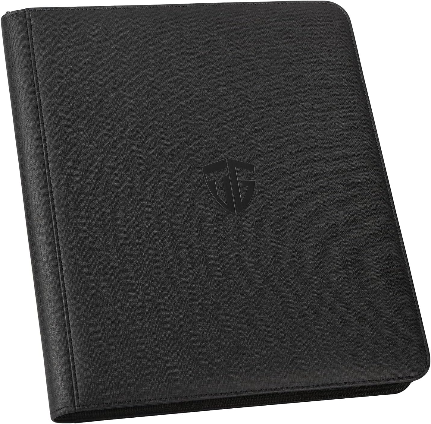 Toploader Binder,Holds 216 Toploaders,9 Pocket Top Loader Binder with Sleeves for 3