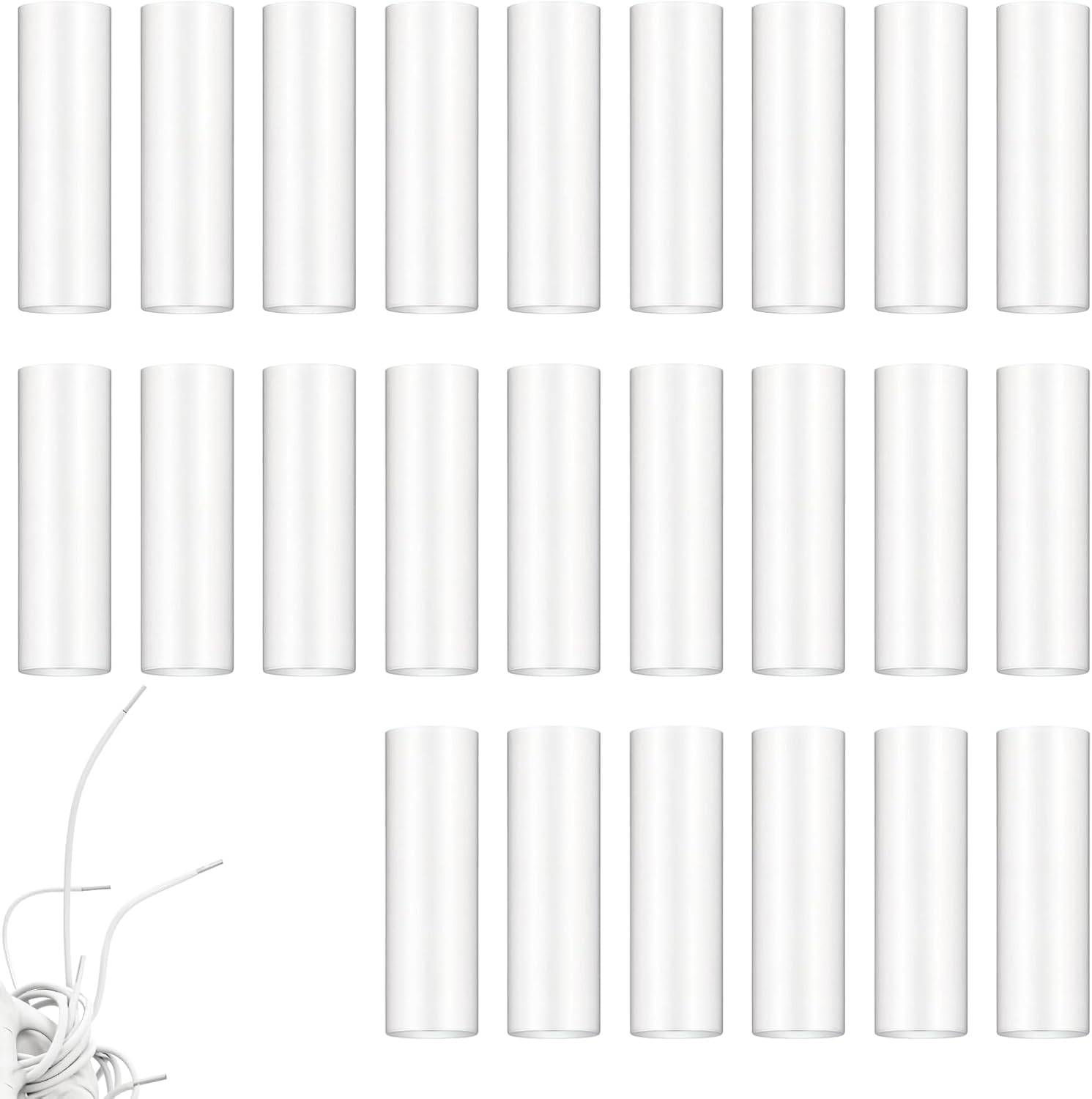 Shoe Lace Ends Tips 100 Pcs Clear Aglets For Shoelaces Sneaker Heat Shrink Tubing Aglets For Sneaker Shoe Shortening Repair Aglet Tips Replacement For Drawstring Ends Tip