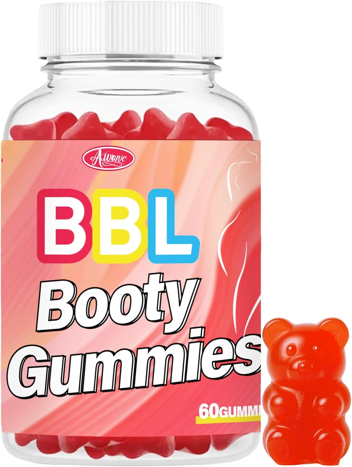 Gummies BBL Naturels Pour Hanches Et Fessiers – Huile Essentielle